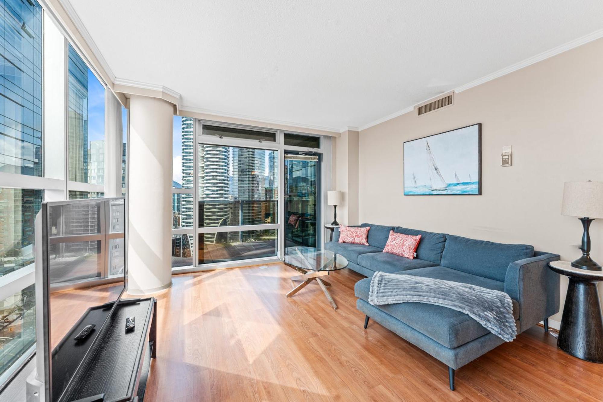 Aparthotel Awesome 2 Bedroom In Downtown Vancouver