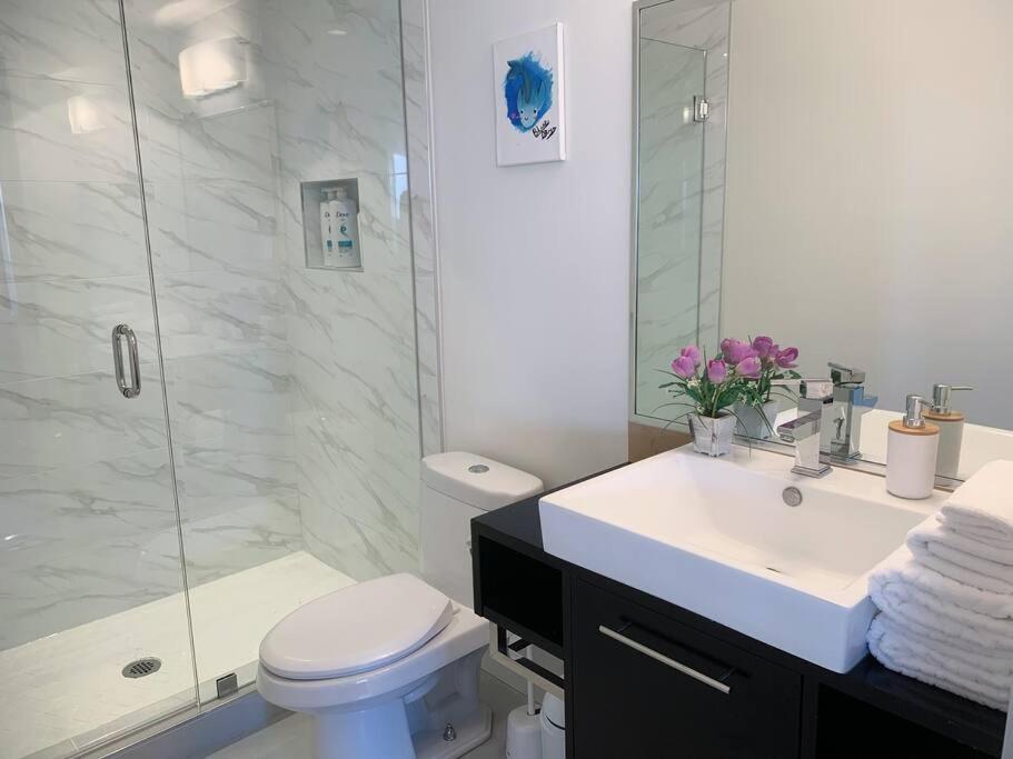 Apartment Downtown 3br/2ba+views+skytrain+free Parking *