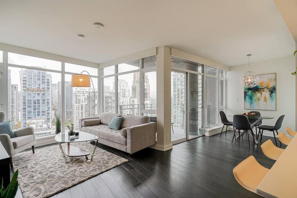 Modern Downtown With Water Views
