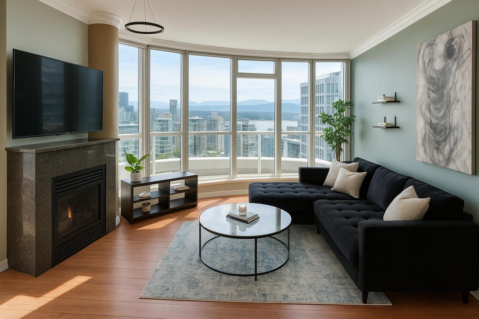 Live The Coal Harbour Dream Spacious 2-bedroom With Breathtaking Water And Mountain Scenery Apartment