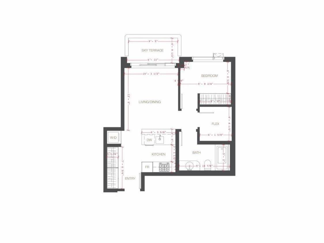 Brand New Luxury 1 Bedroom In Downtown Apartment