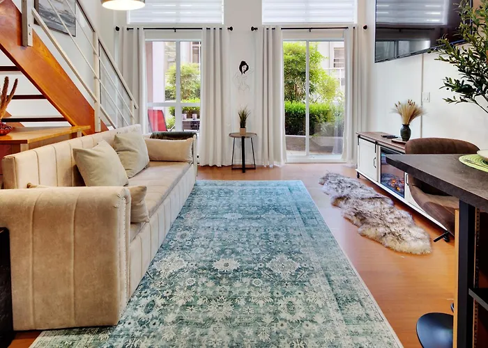 Stylish Two-Story Loft With Rooftop Deck