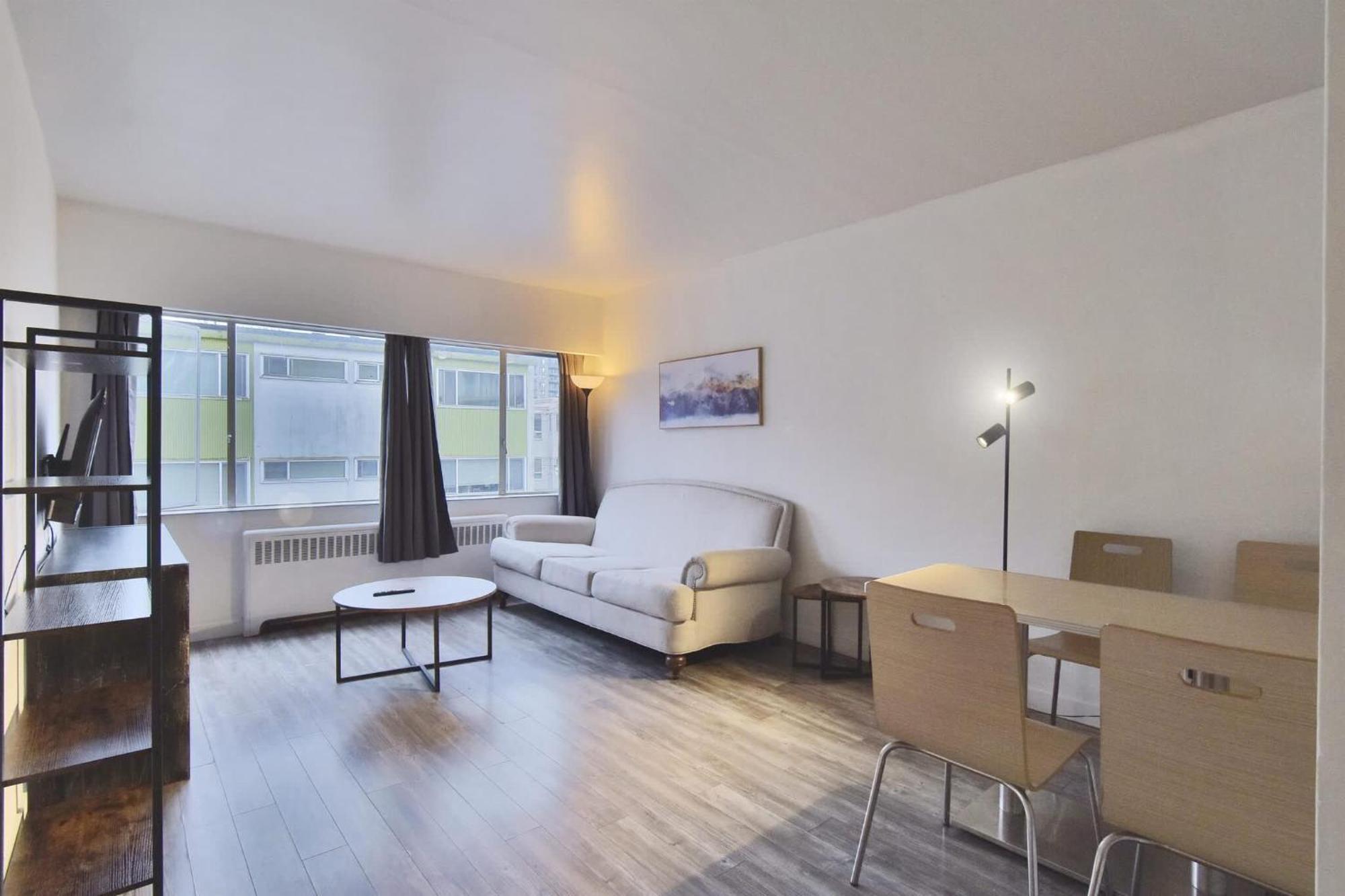 Family In Downtown Apartment