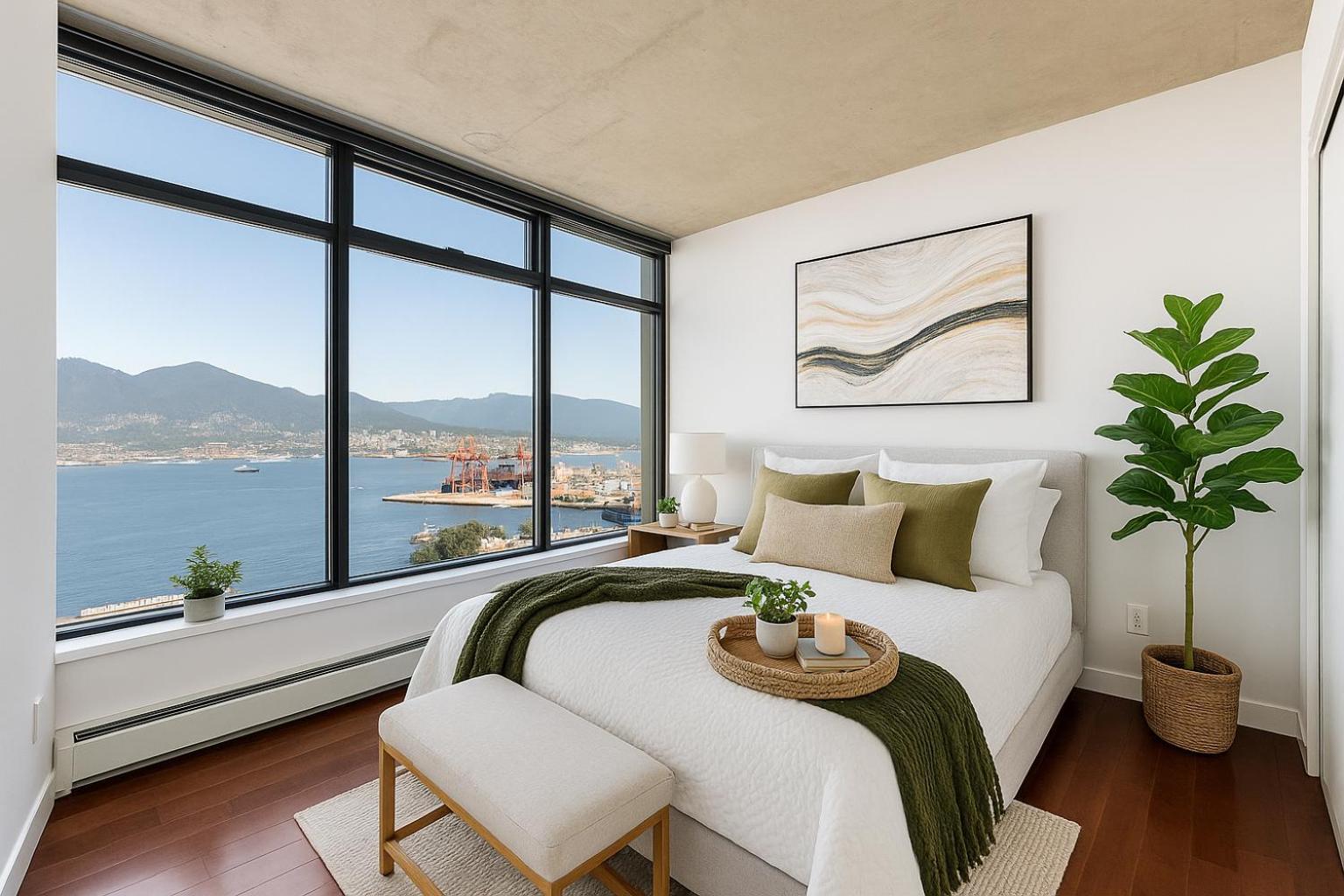 Apartment Luxury 2br With Floor-to-ceiling Windows And Mountains *