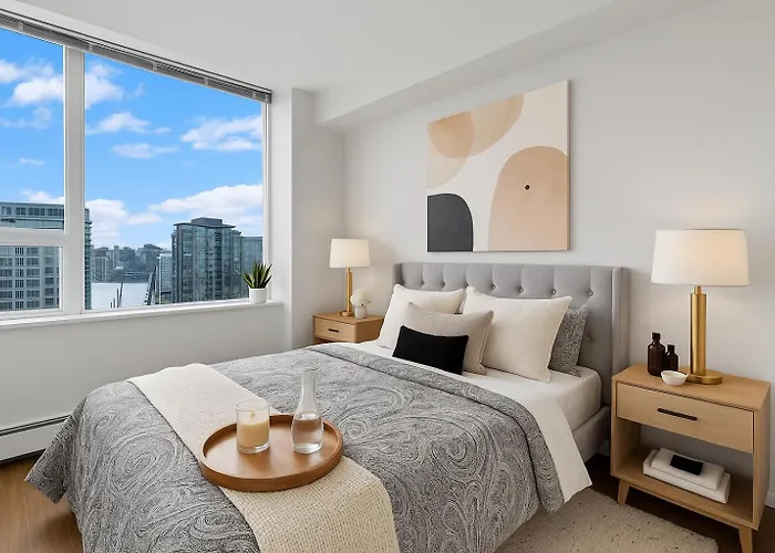 Contemporary 2 Bedroom Apartment With Open Living Space