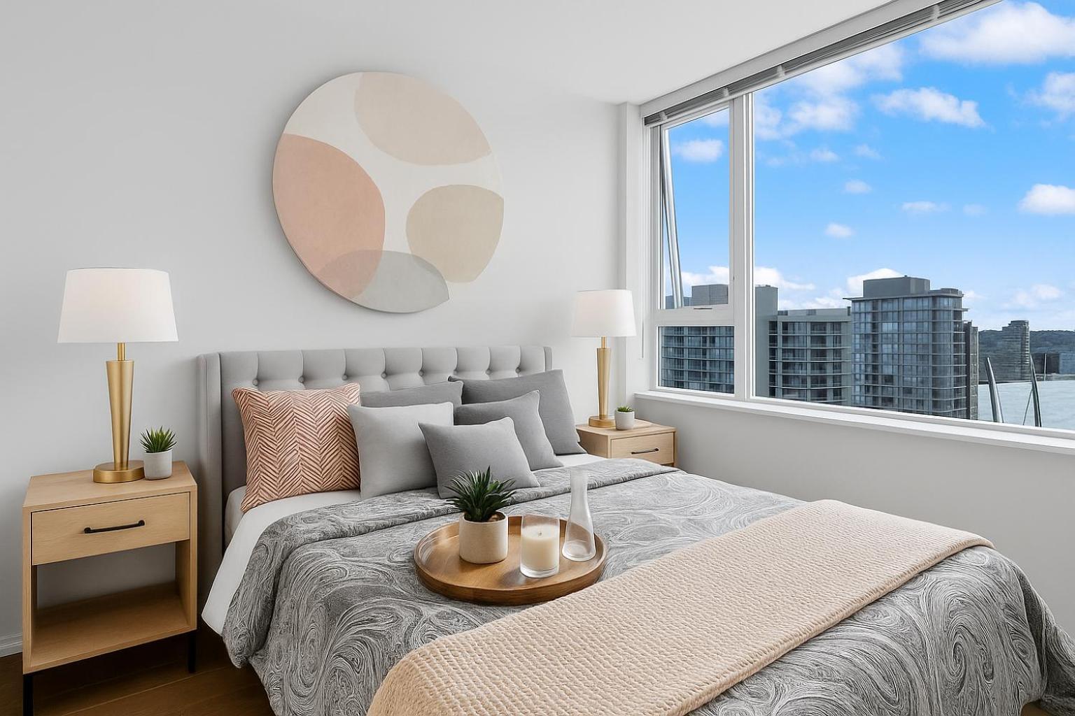 Apartment Contemporary 2 Bedroom With Open Living Space *