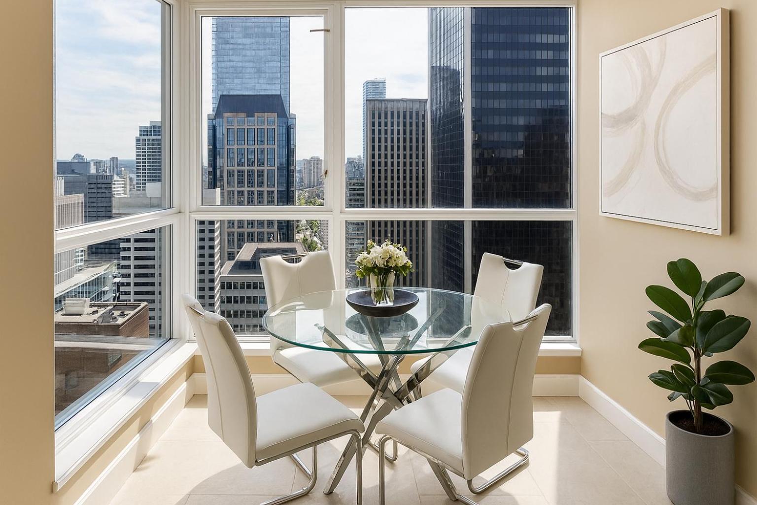 Apartment Elegant 2 Bedroom With Sweeping Ocean And Mountain Vistas Vancouver